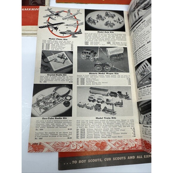 Vintage Cub Scout BSA Christmas Gift Catalog Toys Uniform Craft Projects 40s 50s - Picture 8 of 16